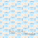 Charlie - Stacked Design - Modern Upper Small