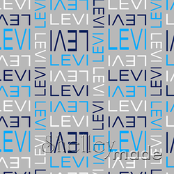 Levi - Stacked Design - Modern Upper