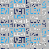 Levi - Stacked Design - Modern Upper