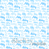 Abby - Typographic Design - Cursive Small