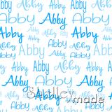 Abby - Typographic Design - Cursive