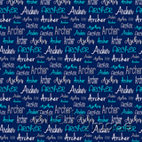 Archer - Typographic Design - Cursive Small