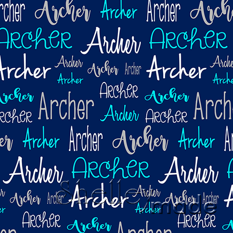 Archer - Typographic Design - Cursive