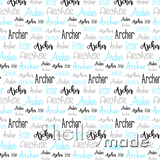 Archer - Typographic Design - Cursive Small