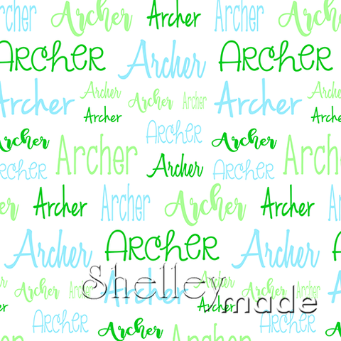 Archer - Typographic Design - Cursive
