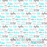Archer - Typographic Design - Cursive Small