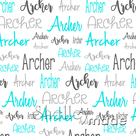 Archer - Typographic Design - Cursive