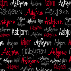 Asbjorn - Typographic Design - Cursive