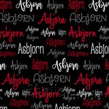 Asbjorn - Typographic Design - Cursive