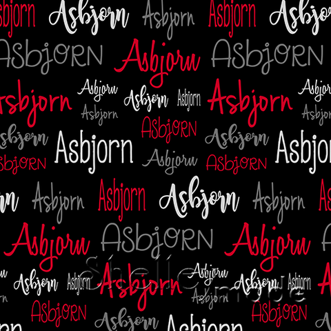 Asbjorn - Typographic Design - Cursive