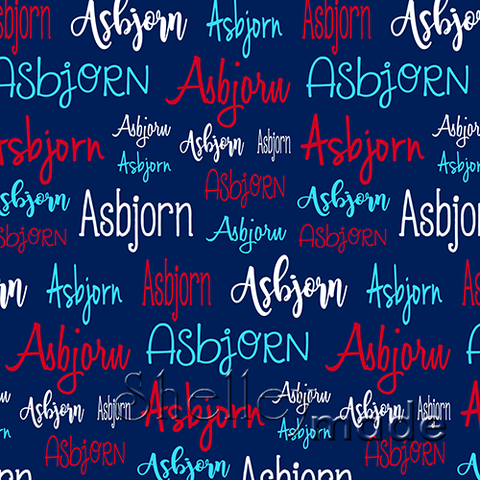 Asbjorn - Typographic Design - Cursive