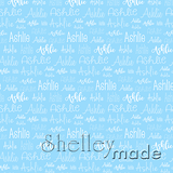 Ashlie - Typographic Design - Cursive Small