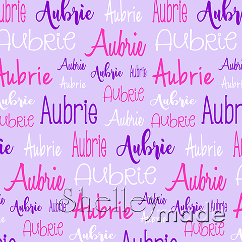 Aubrie - Typographic Design - Cursive
