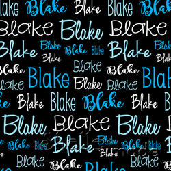 Blake - Typographic Design - Cursive