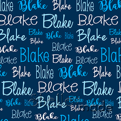 Blake - Typographic Design - Cursive