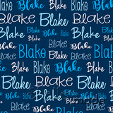 Blake - Typographic Design - Cursive