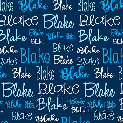 Blake - Typographic Design - Cursive