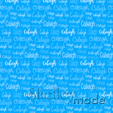 Caleigh - Typographic Design - Cursive Small