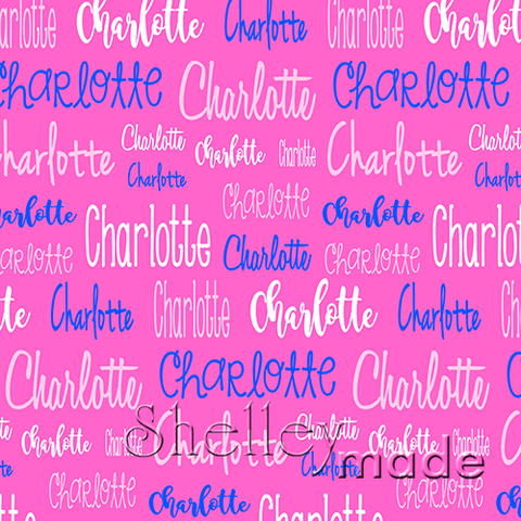 Charlotte - Typographic Design - Cursive