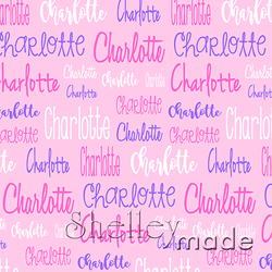 Charlotte - Typographic Design - Cursive