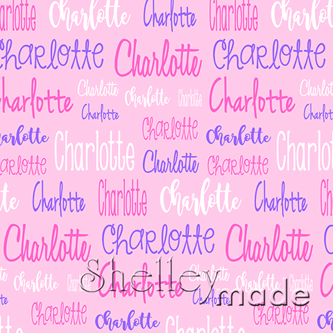 Charlotte - Typographic Design - Cursive