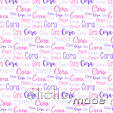 Cora - Typographic Design - Cursive Small