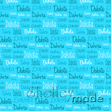 Dakota - Typographic Design - Cursive Small