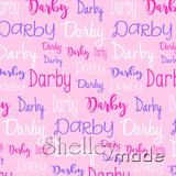 Darby - Typographic Design - Cursive