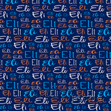 Eli - Typographic Design - Cursive Small