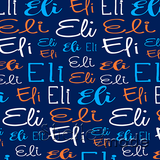 Eli - Typographic Design - Cursive