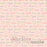 Elizabeth - Typographic Design - Cursive Small