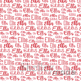 Ellis - Typographic Design - Cursive Small