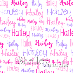 Hailey - Typographic Design - Cursive