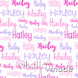 Hailey - Typographic Design - Cursive