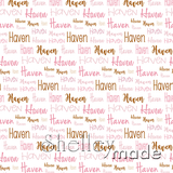 Haven - Typographic Design - Cursive Small