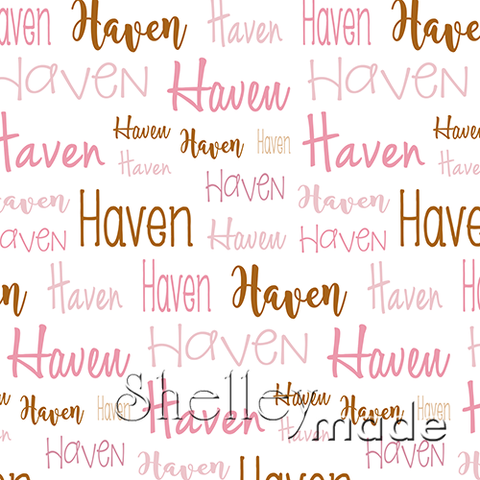 Haven - Typographic Design - Cursive
