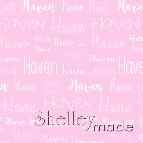 Haven - Typographic Design - Cursive