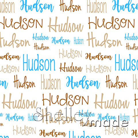 Hudson - Typographic Design - Cursive