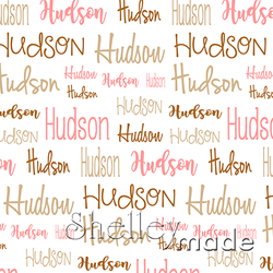 Hudson - Typographic Design - Cursive