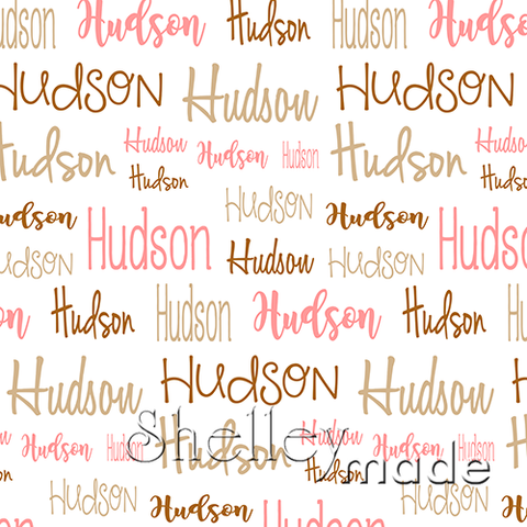 Hudson - Typographic Design - Cursive
