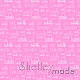 Isabella - Typographic Design - Cursive Small