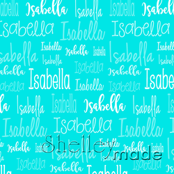 Isabella - Typographic Design - Cursive