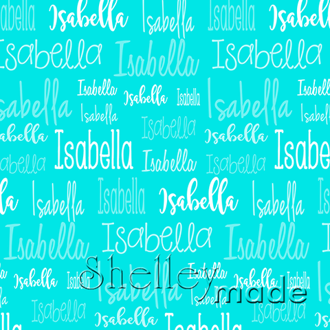 Isabella - Typographic Design - Cursive