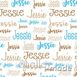 Jessie - Typographic Design - Cursive