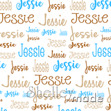 Jessie - Typographic Design - Cursive