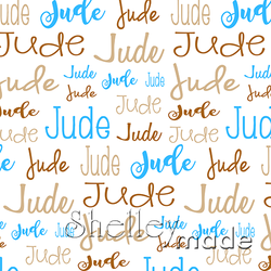 Jude - Typographic Design - Cursive