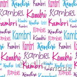 Kambri - Typographic Design - Cursive