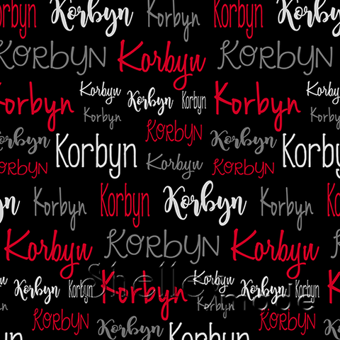 Korbyn - Typographic Design - Cursive