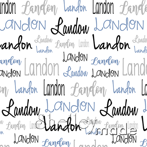 Landon - Typographic Design - Cursive