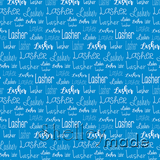Lasher - Typographic Design - Cursive Small